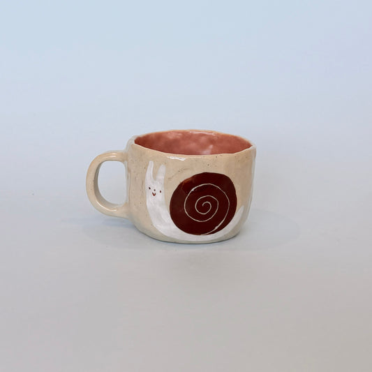 Blush Snail Mug