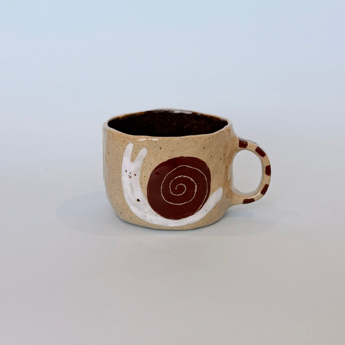 Check Handle Snail Mug 2