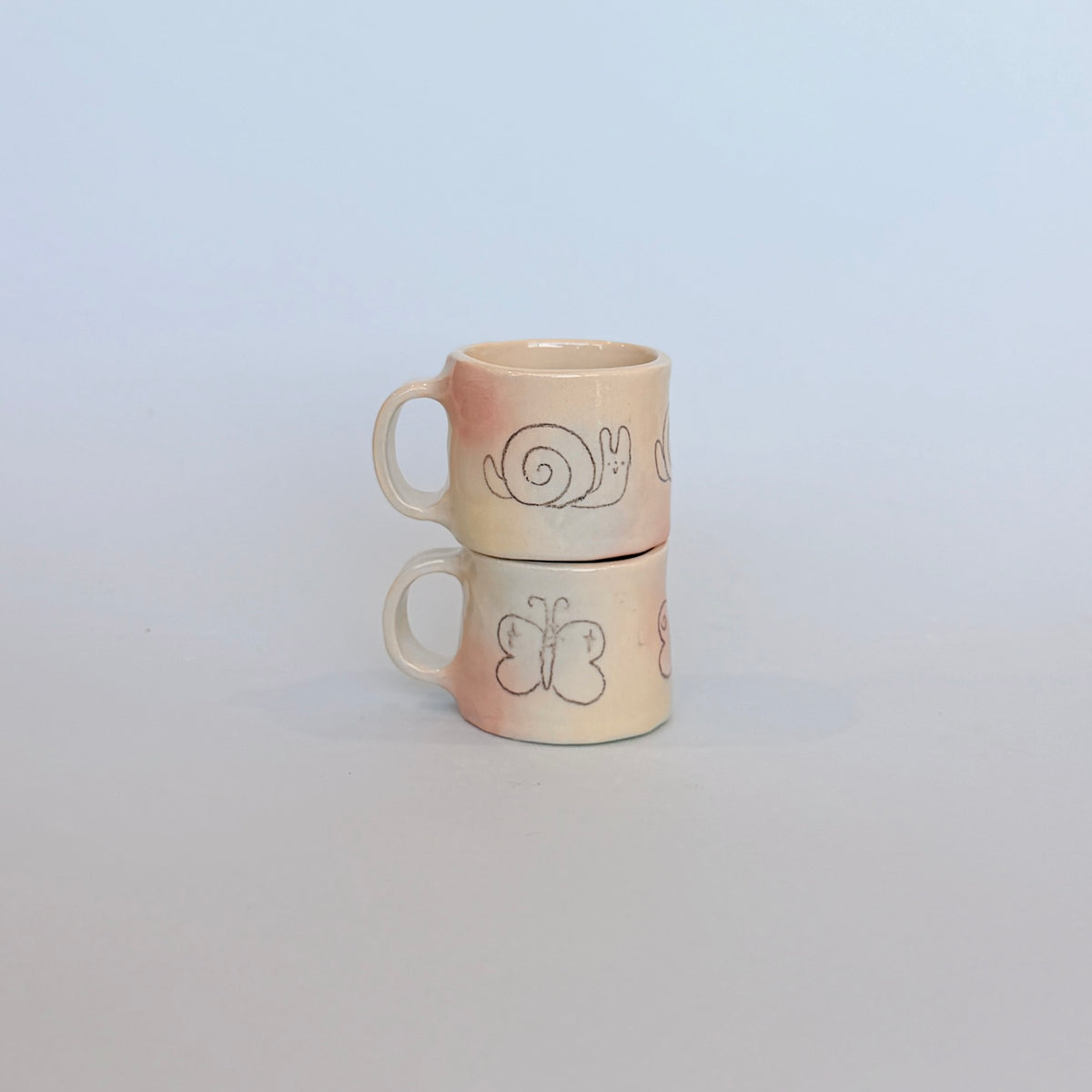 Bubblegum Espresso Mugs