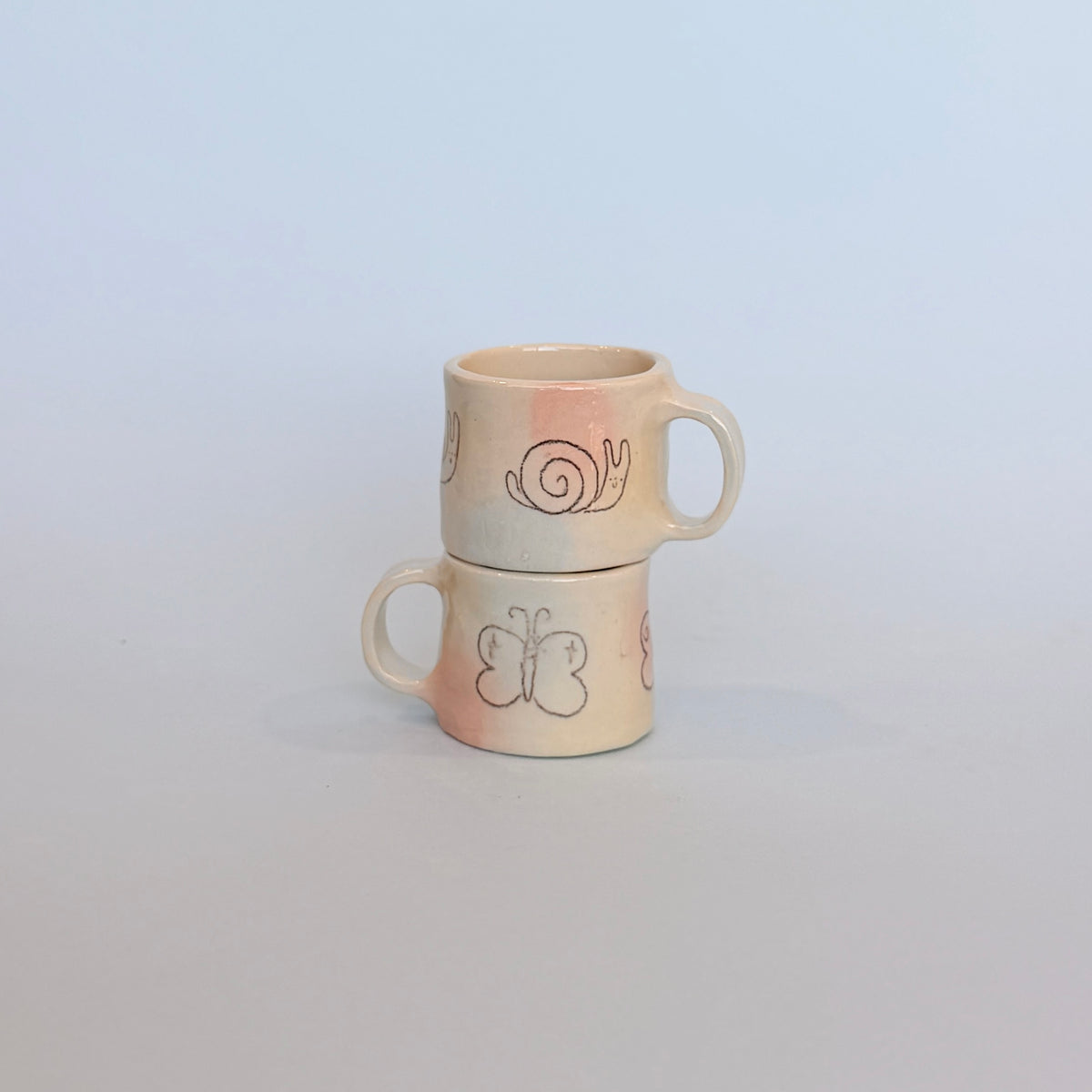 Bubblegum Espresso Mugs