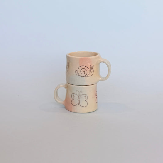 Bubblegum Espresso Mugs