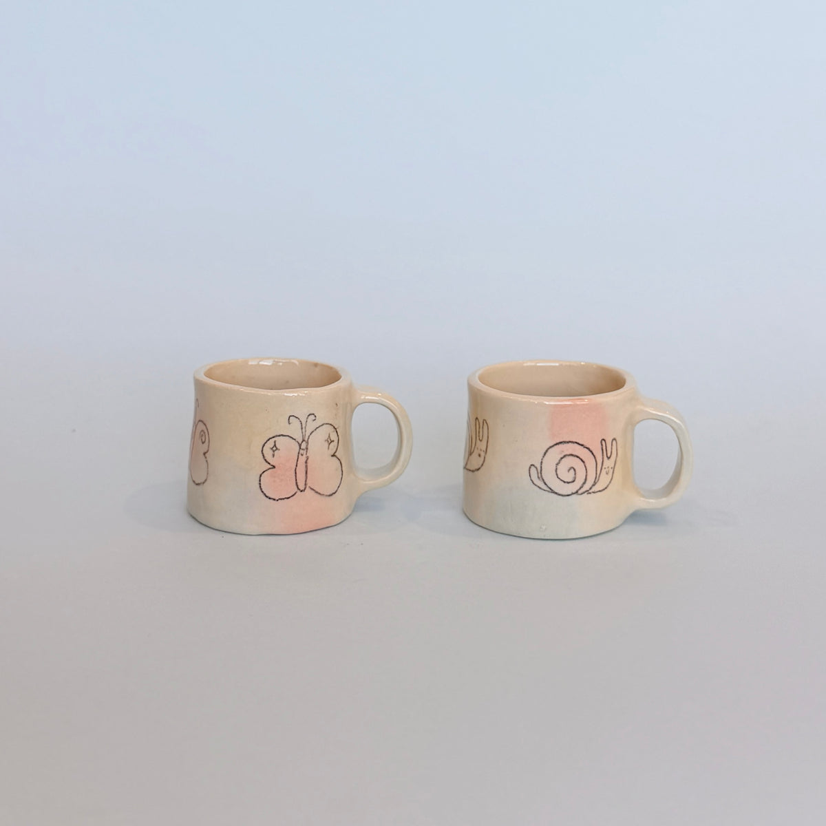 Bubblegum Espresso Mugs