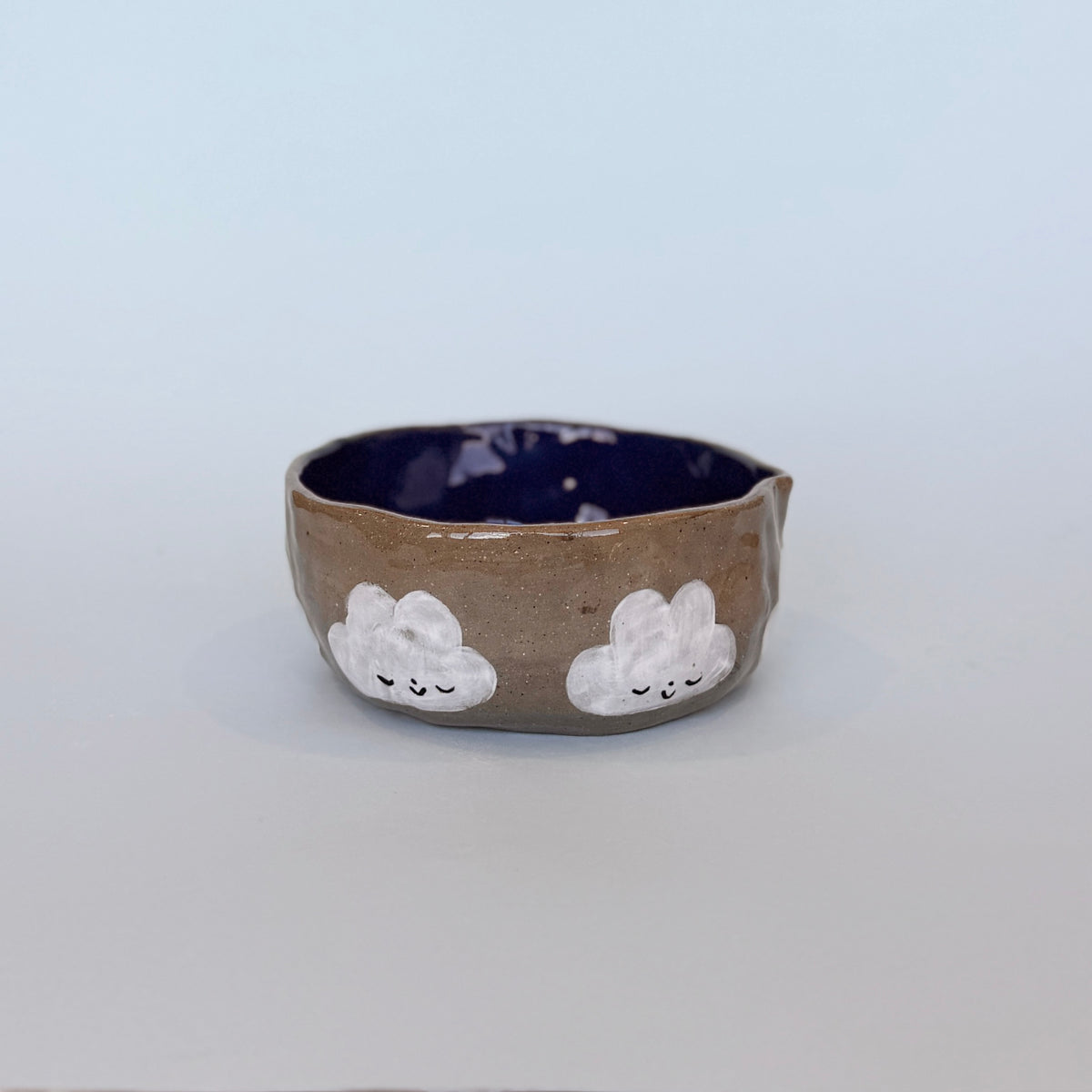 Speckle Cloud Large Matcha Bowl