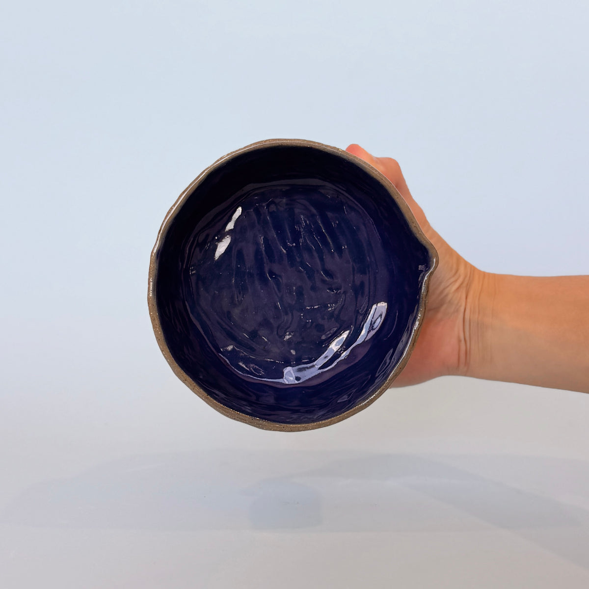 Speckle Cloud Large Matcha Bowl