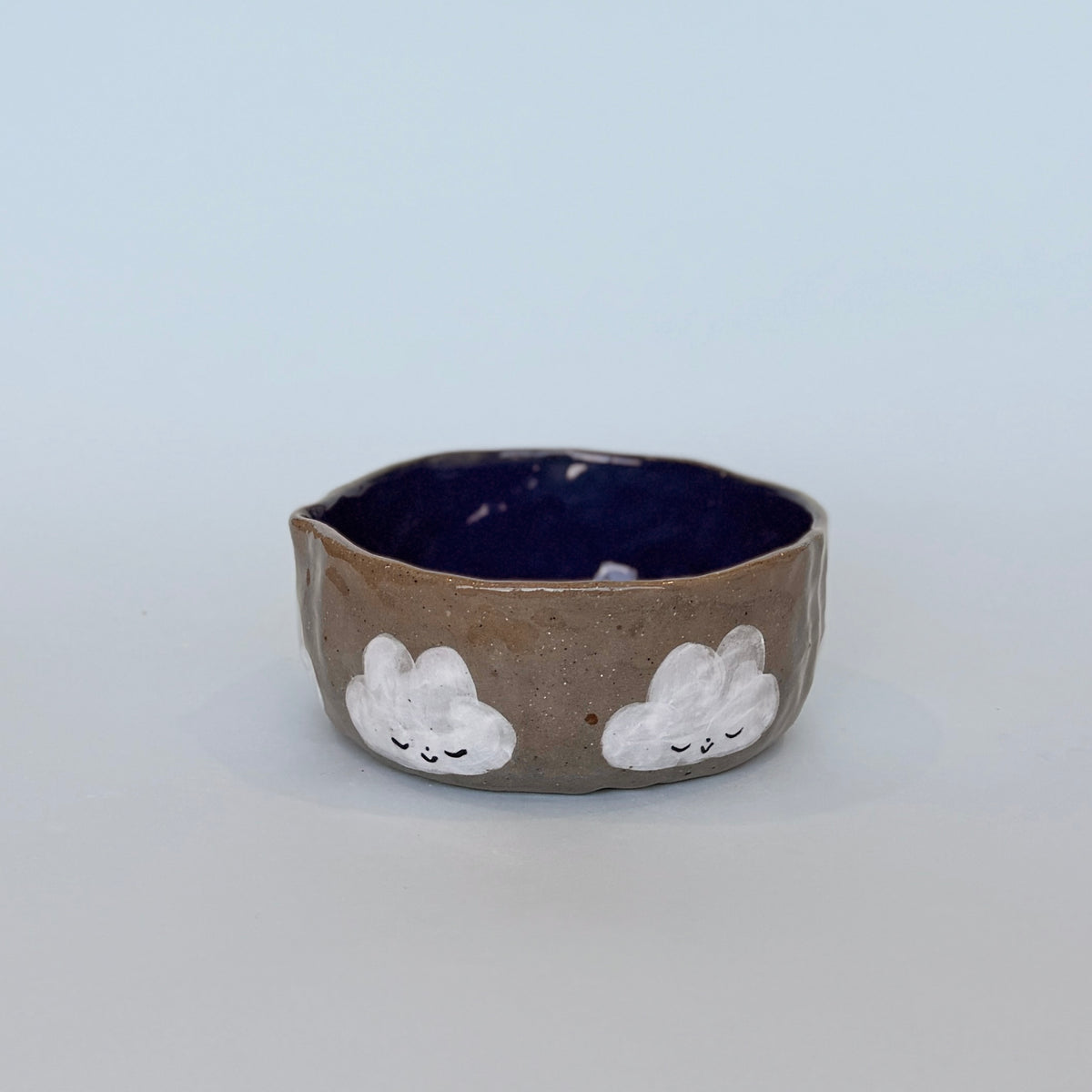 Speckle Cloud Large Matcha Bowl