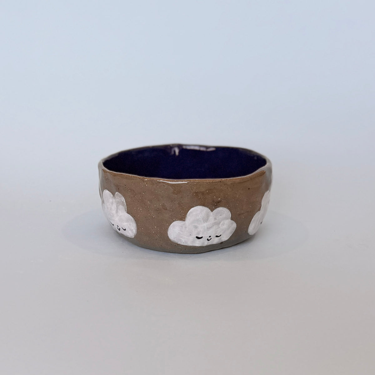 Speckle Cloud Large Matcha Bowl