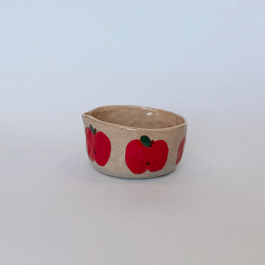 Apple and Worm Matcha Bowl