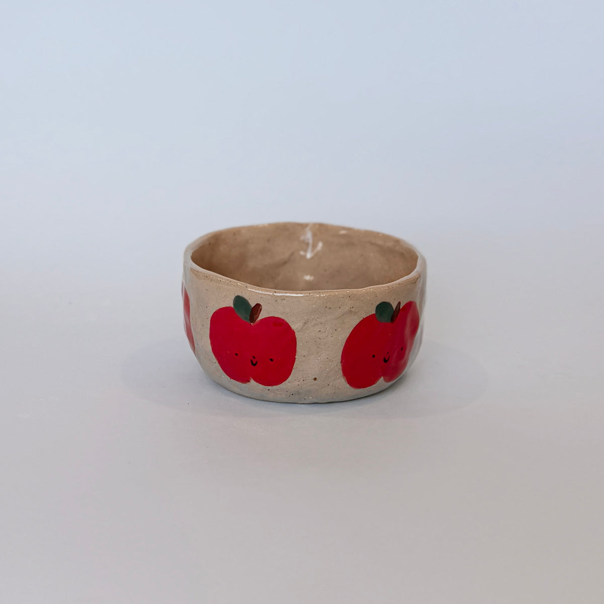 Apple and Worm Matcha Bowl
