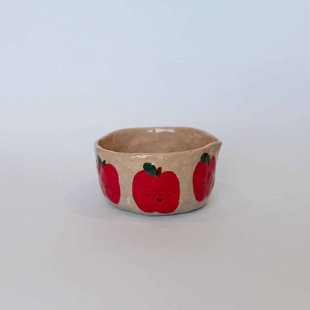 Apple and Worm Matcha Bowl