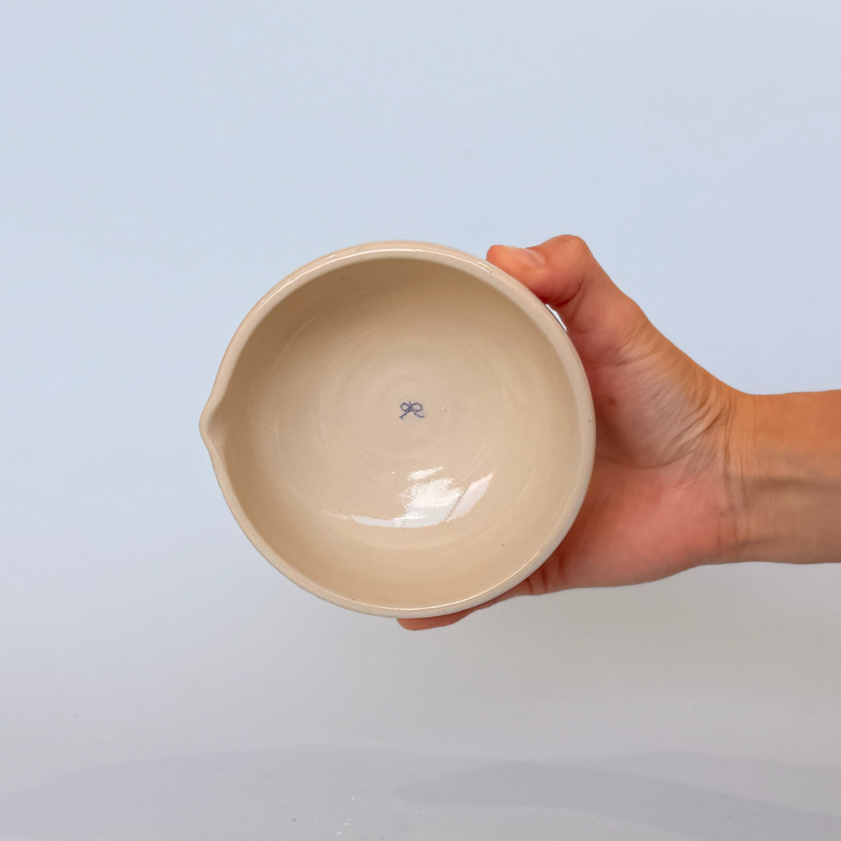 Checkerboard Scribble Matcha Bowl