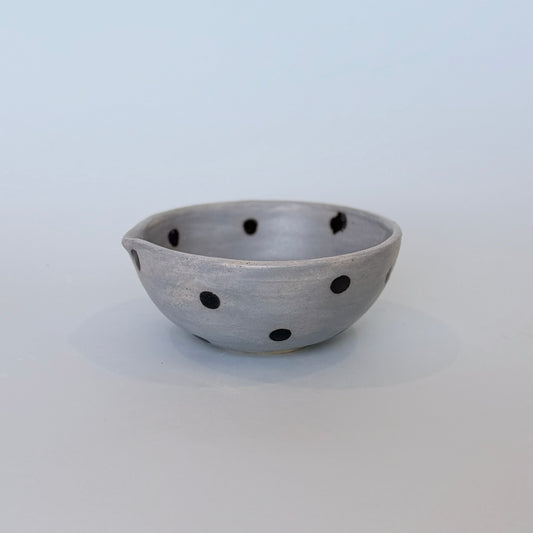 Blue Spotty Matcha Bowl