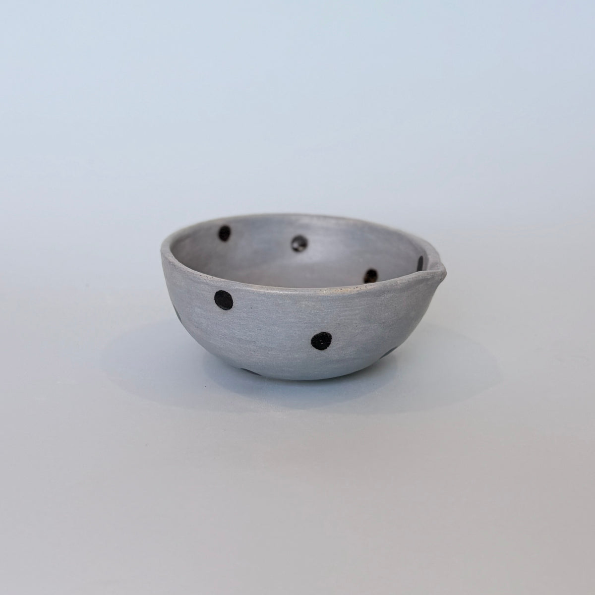 Blue Spotty Matcha Bowl