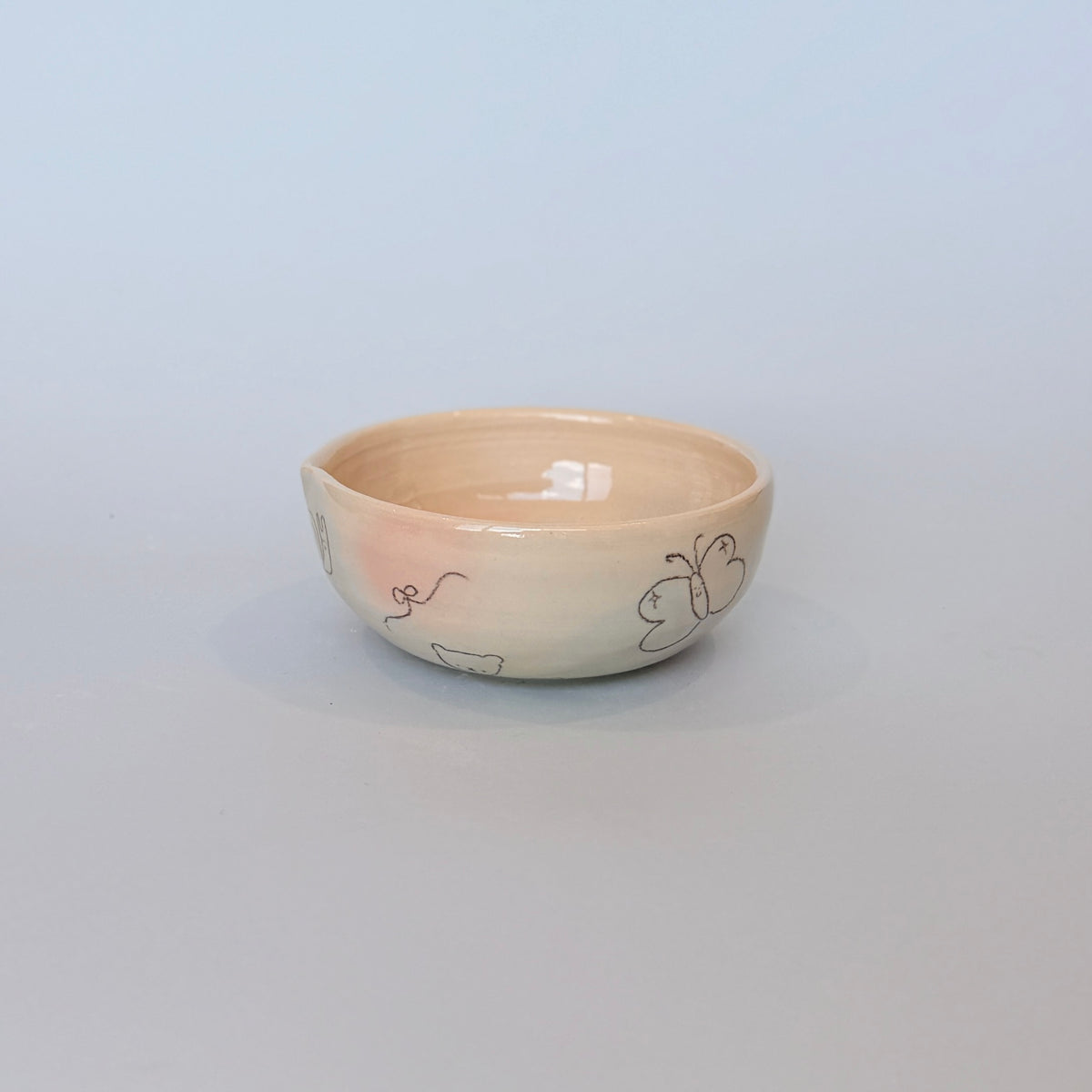 Bubblegum Scribble Matcha Bowl