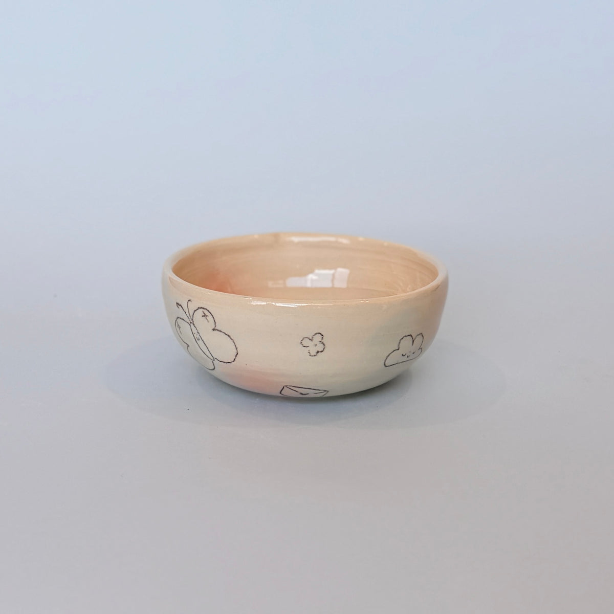 Bubblegum Scribble Matcha Bowl