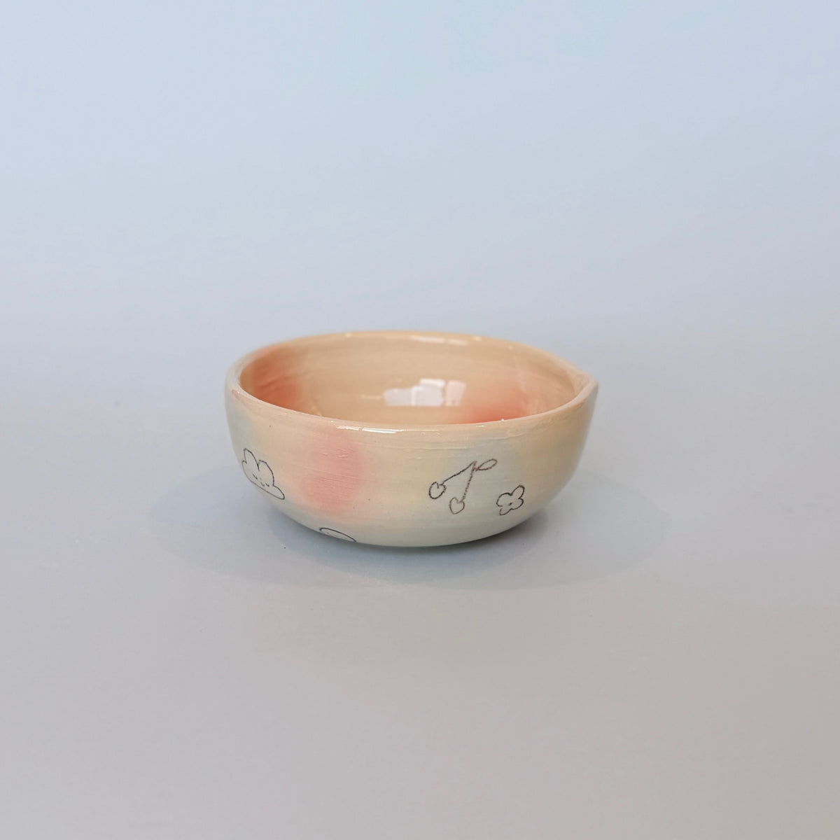 Bubblegum Scribble Matcha Bowl