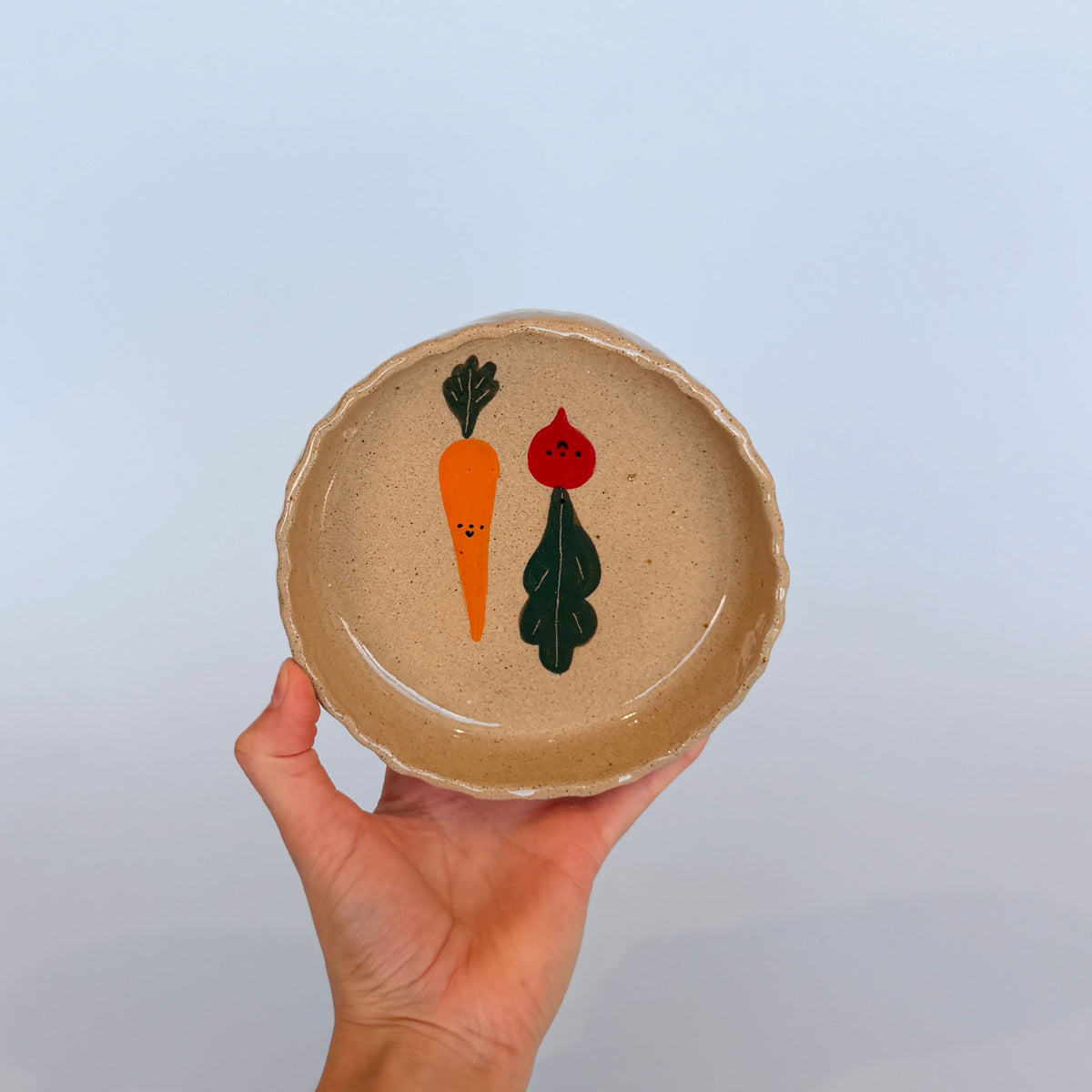 Speckle Radish and Carrot Bowl