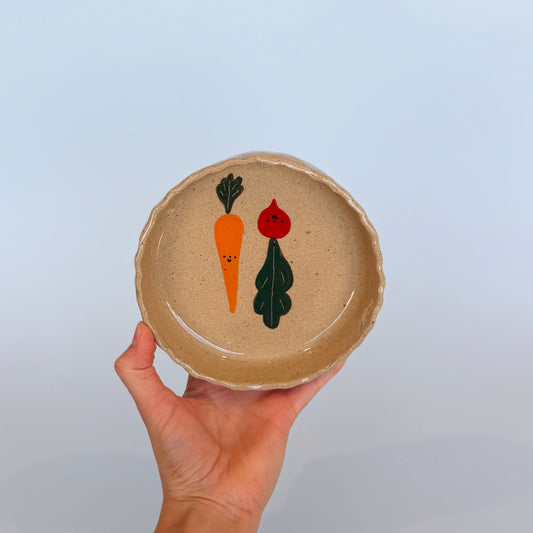 Speckle Radish and Carrot Bowl