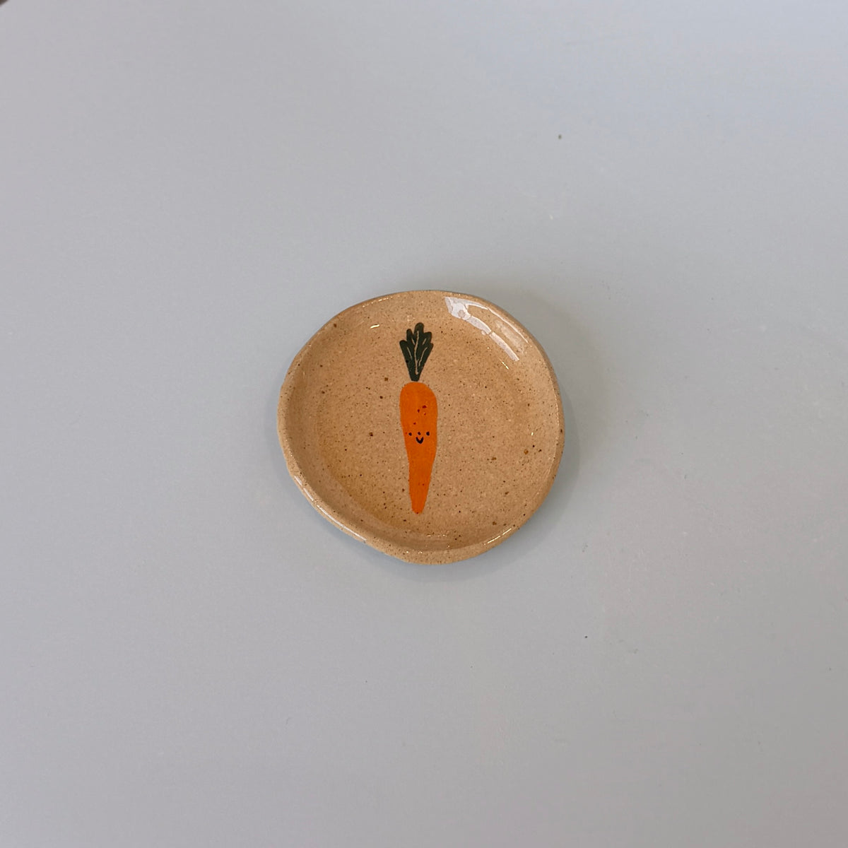 Speckle Carrot Trinket Dish (SECONDS)