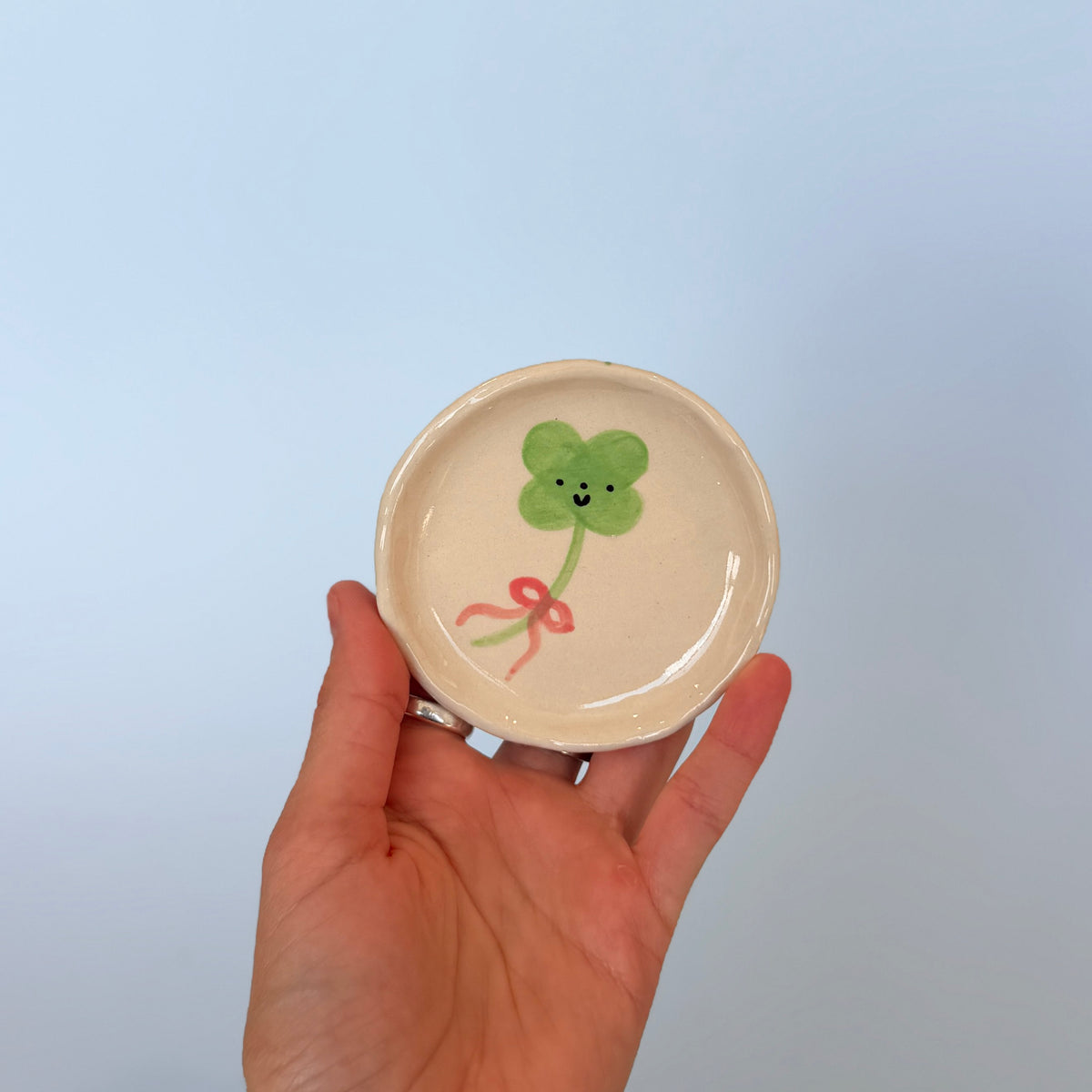 Lucky Clover Trinket Dish