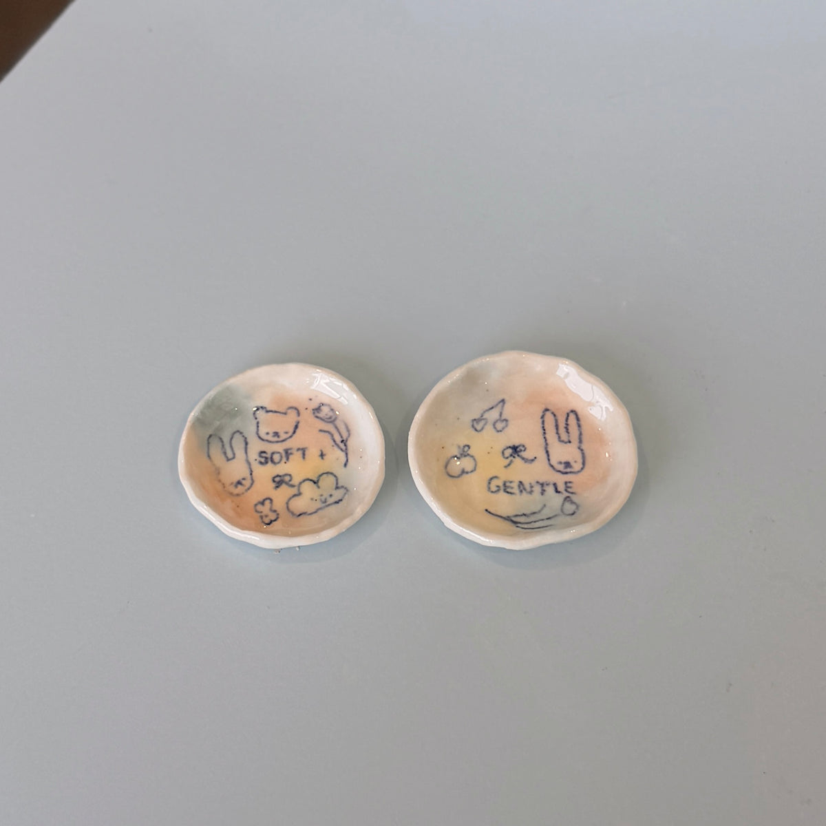Bubblegum Affirmation Trinket Dishes