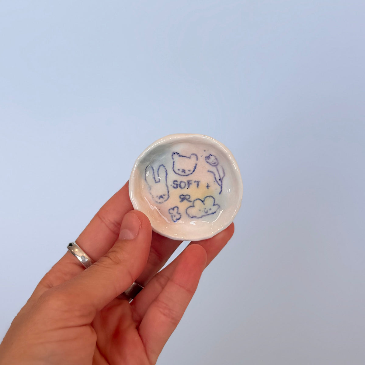 Bubblegum Affirmation Trinket Dishes