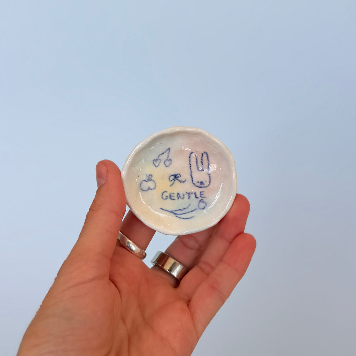 Bubblegum Affirmation Trinket Dishes
