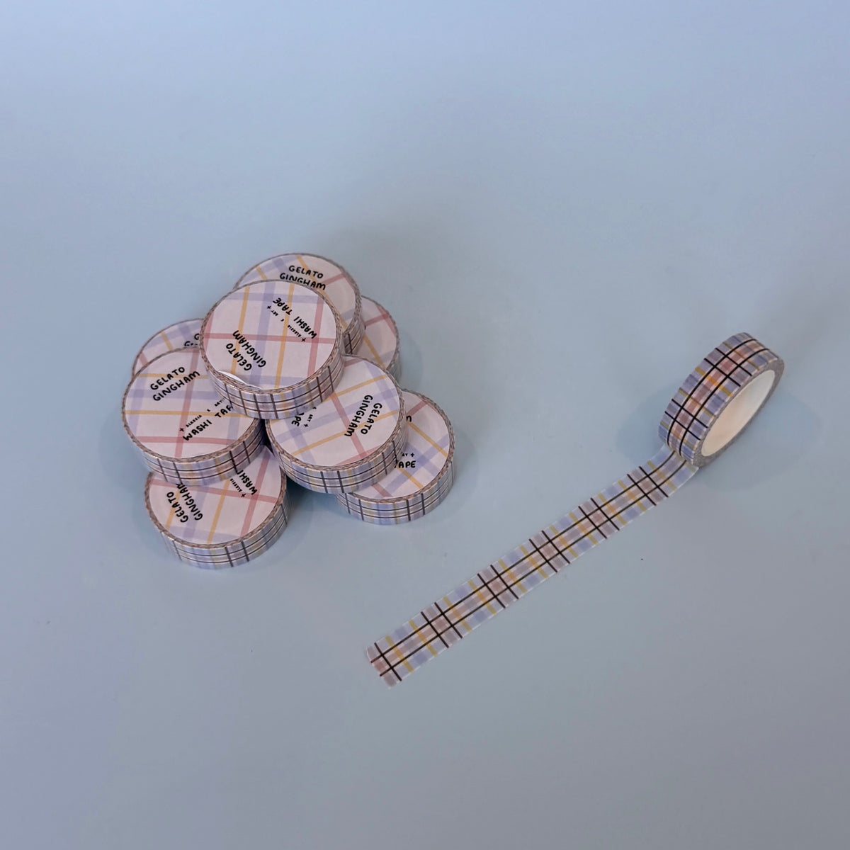 Gelato Gingham Washi Tape
