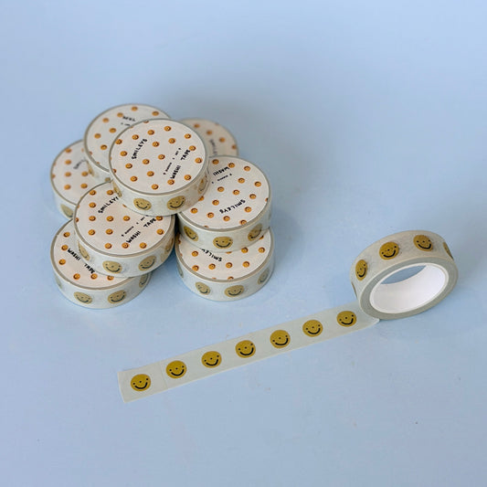 Smiley Washi Tape