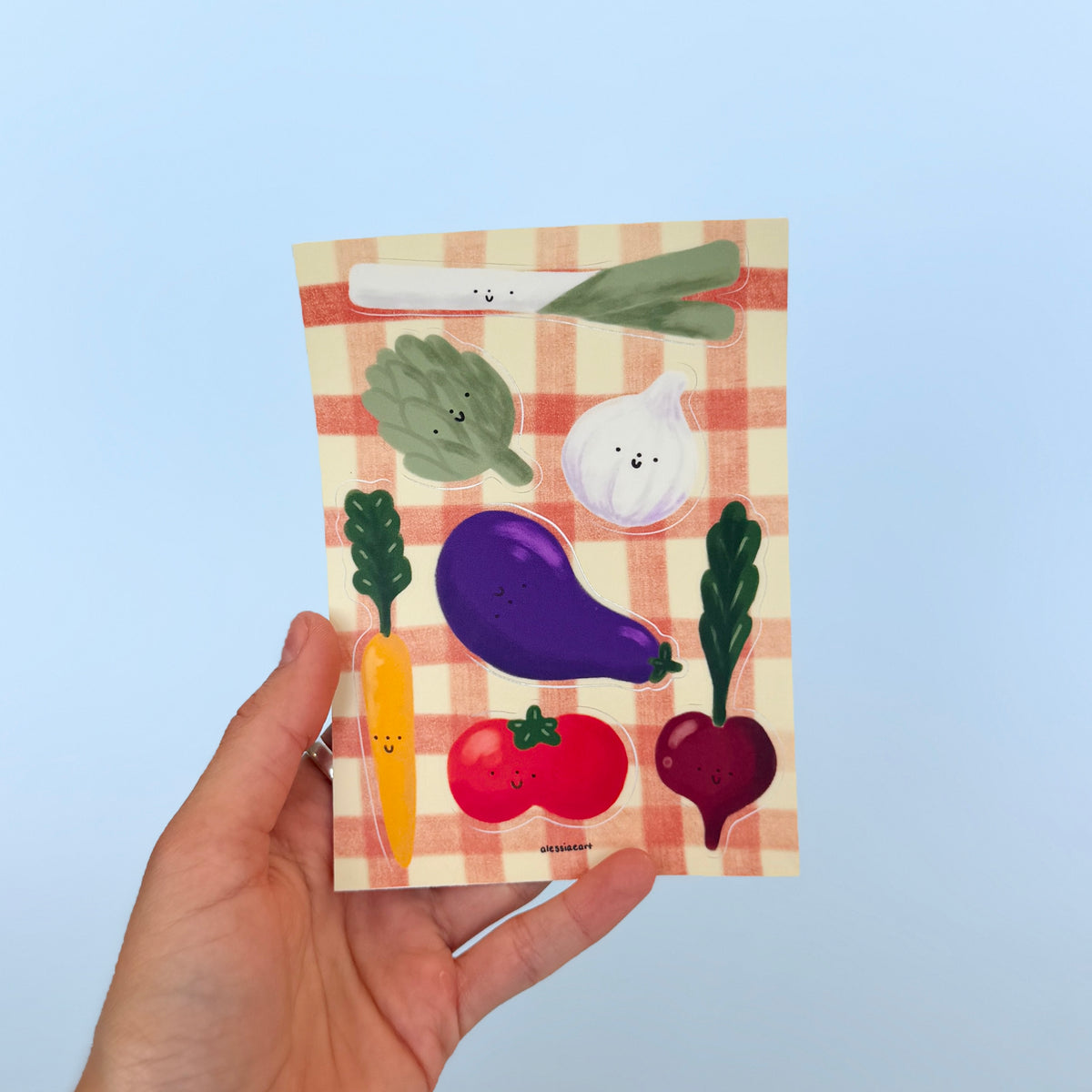 Market Produce Sticker Sheet