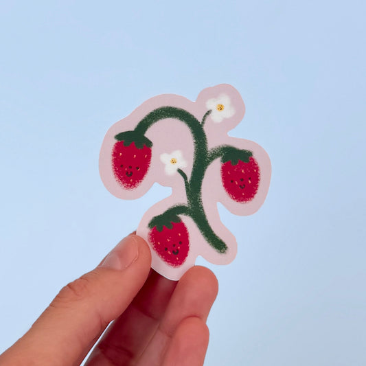 Strawberry Fields Sticker
