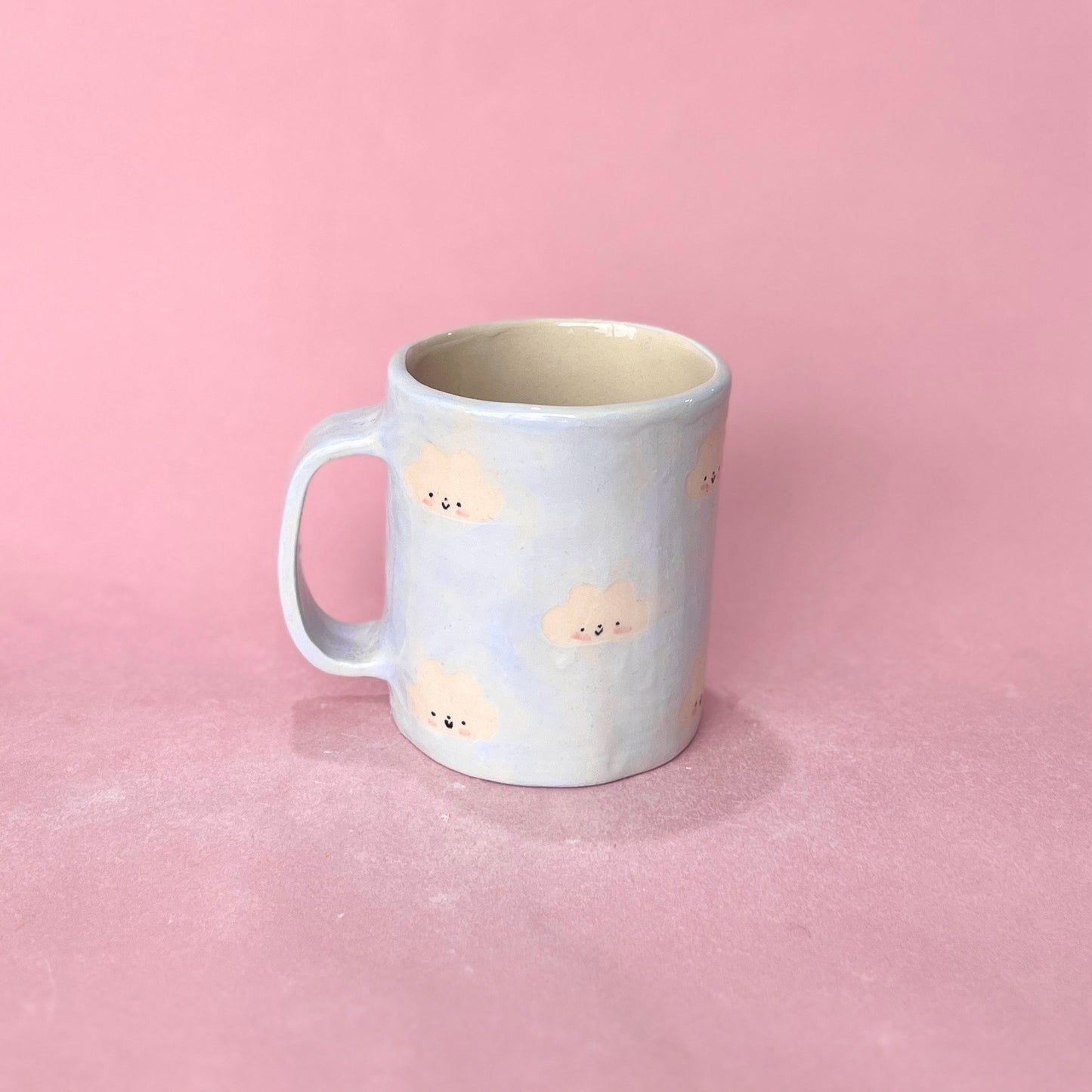 Baby Blue Cloudy Mug