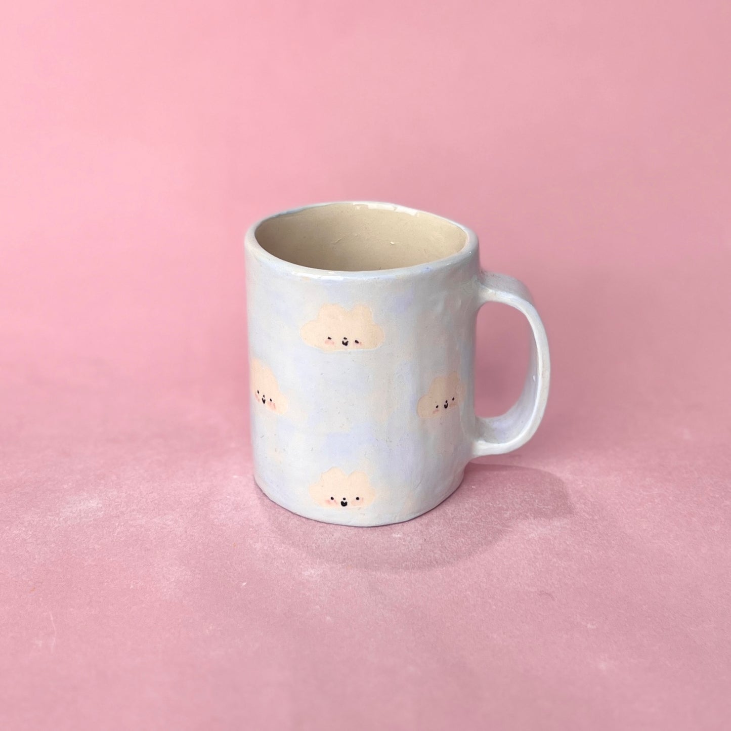 Baby Blue Cloudy Mug