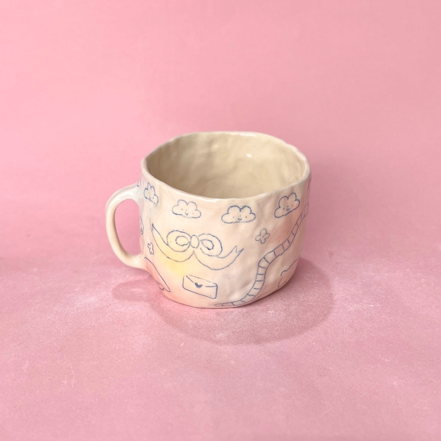 "I Am Slay" Bubblegum Scribble Mug