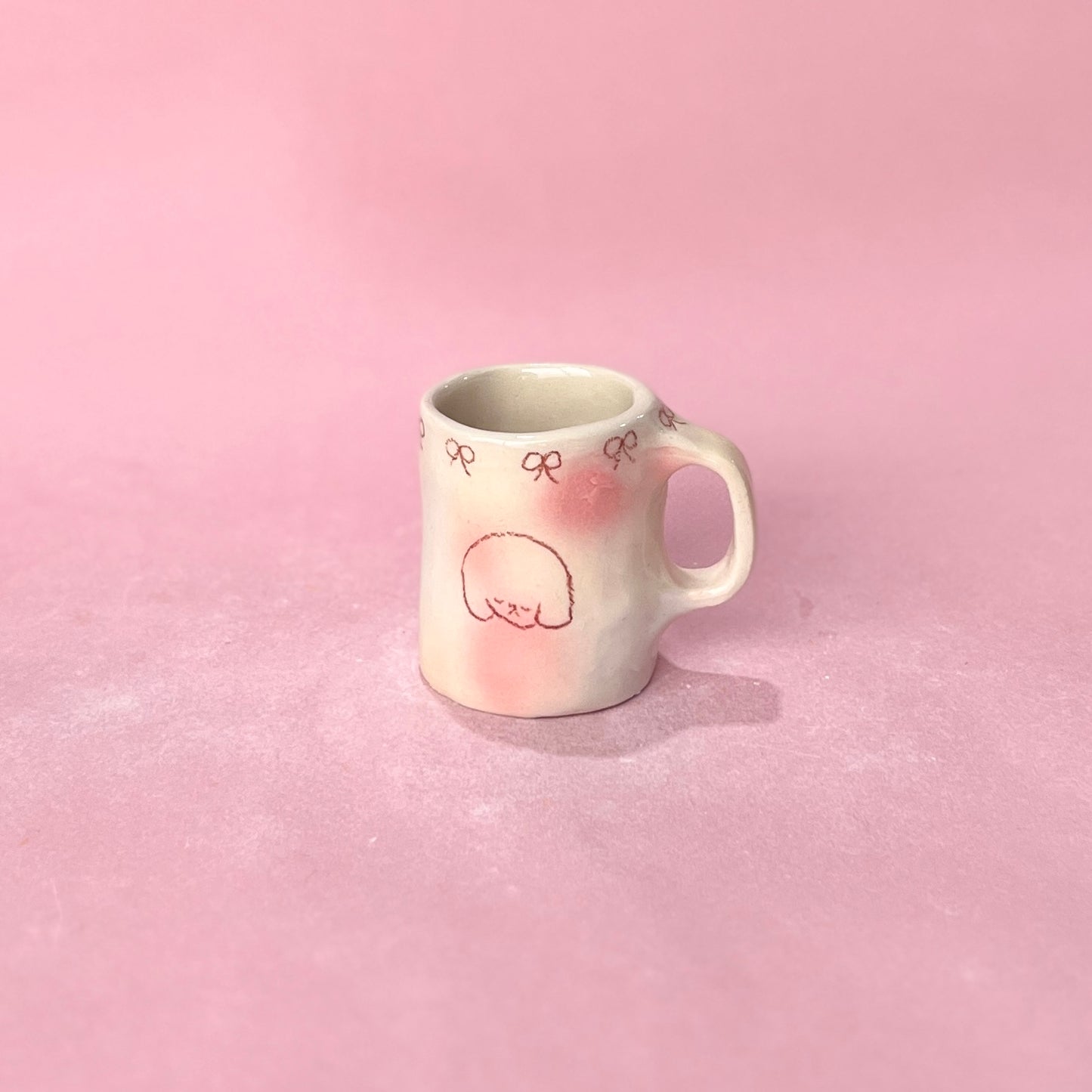 Bubblegum Scribble Espresso Mug