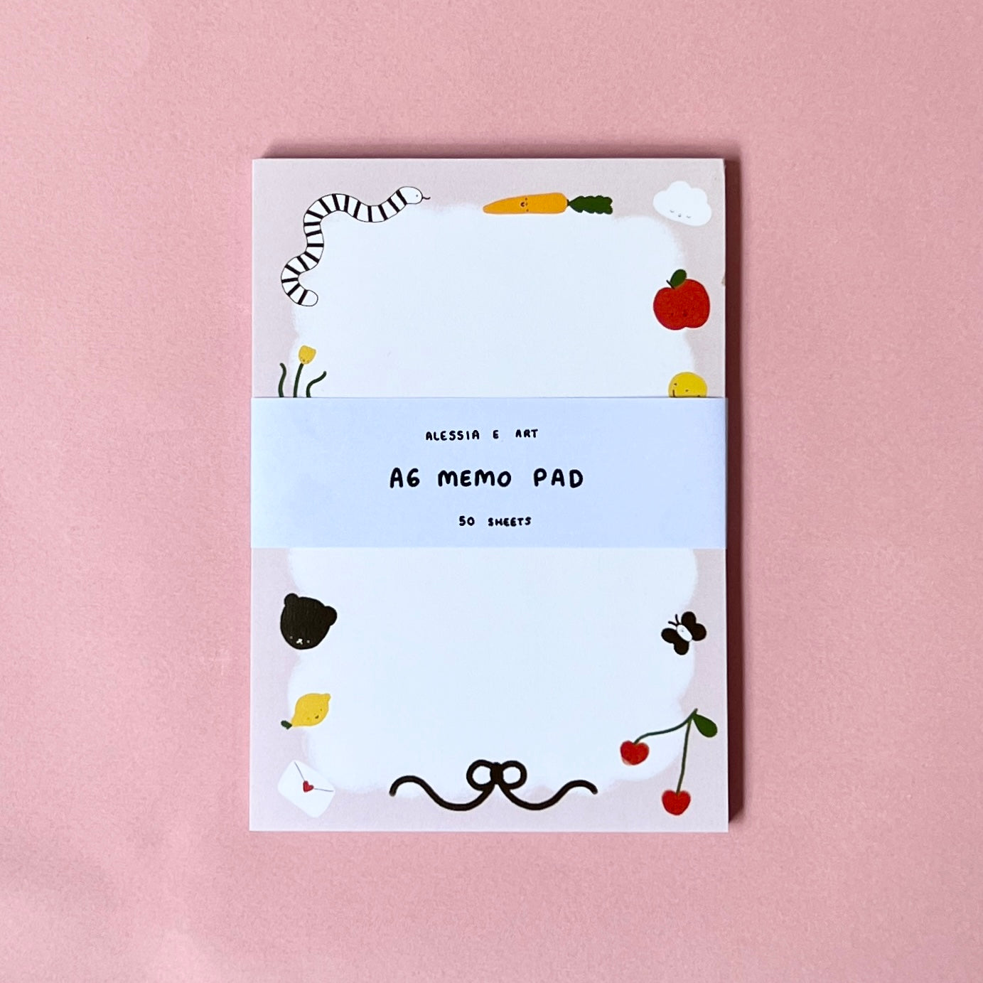 Cuties A6 Memo Pad