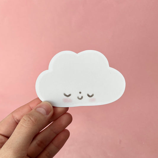 Cloud Vinyl Sticker