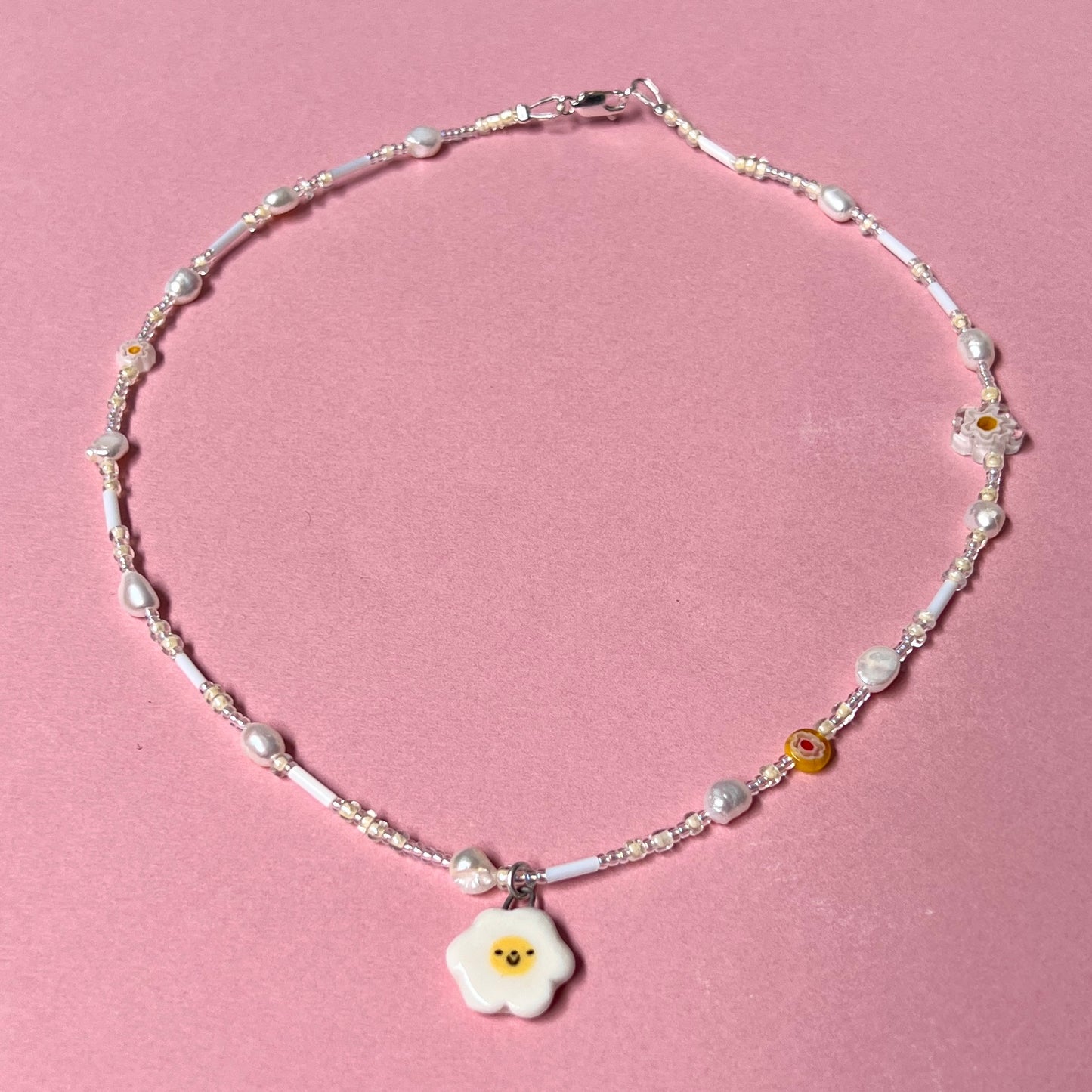 Happy Flower Necklace