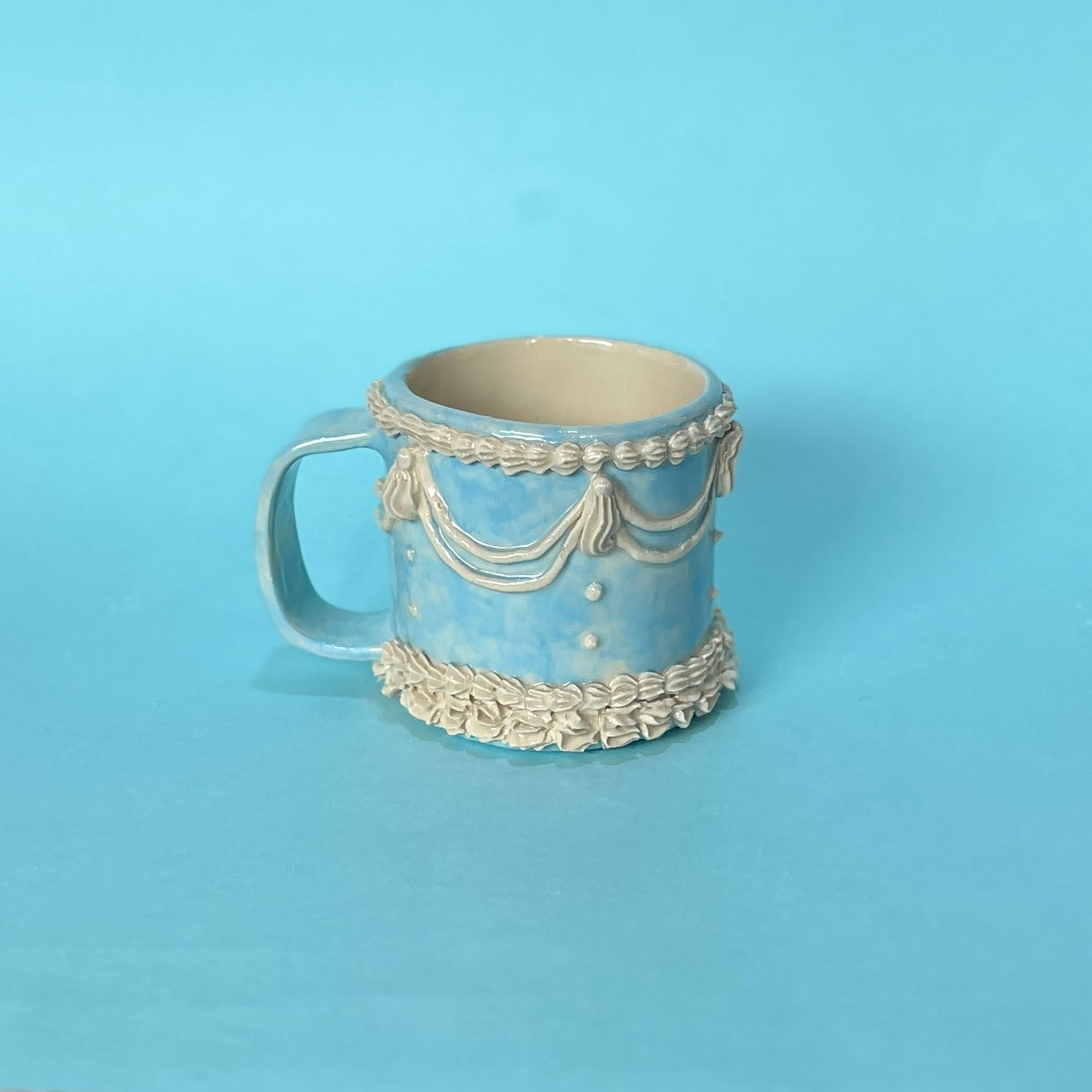 Baby Blue Royal Icing Mug