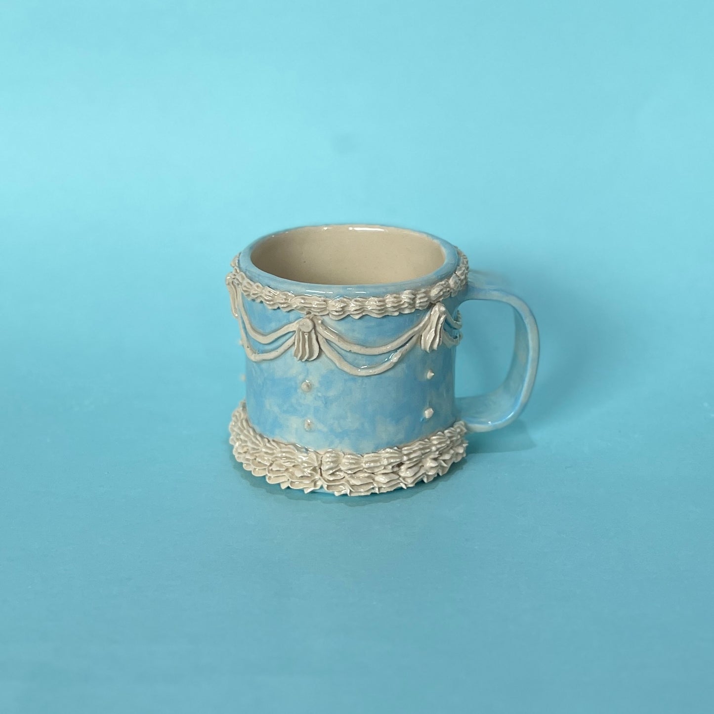 Baby Blue Royal Icing Mug