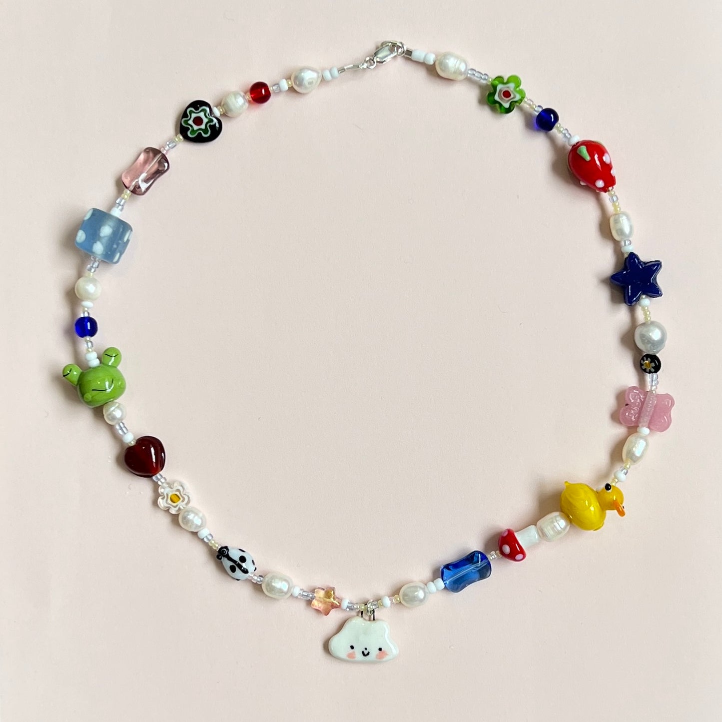Cloud Trinket Necklace