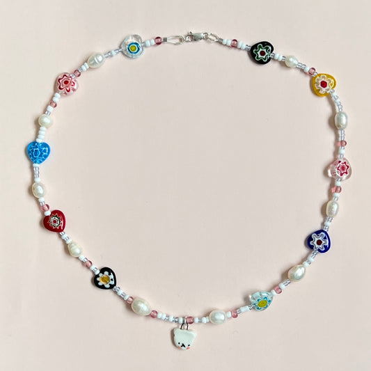 Bear of Hearts Necklace