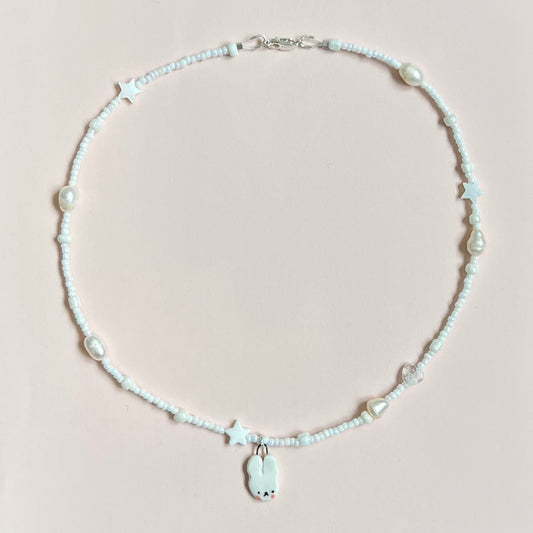 Snow Bunny Necklace