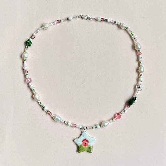 Home Sweet Home Star Necklace
