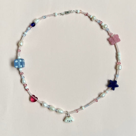 Cloudy Clutter Necklace