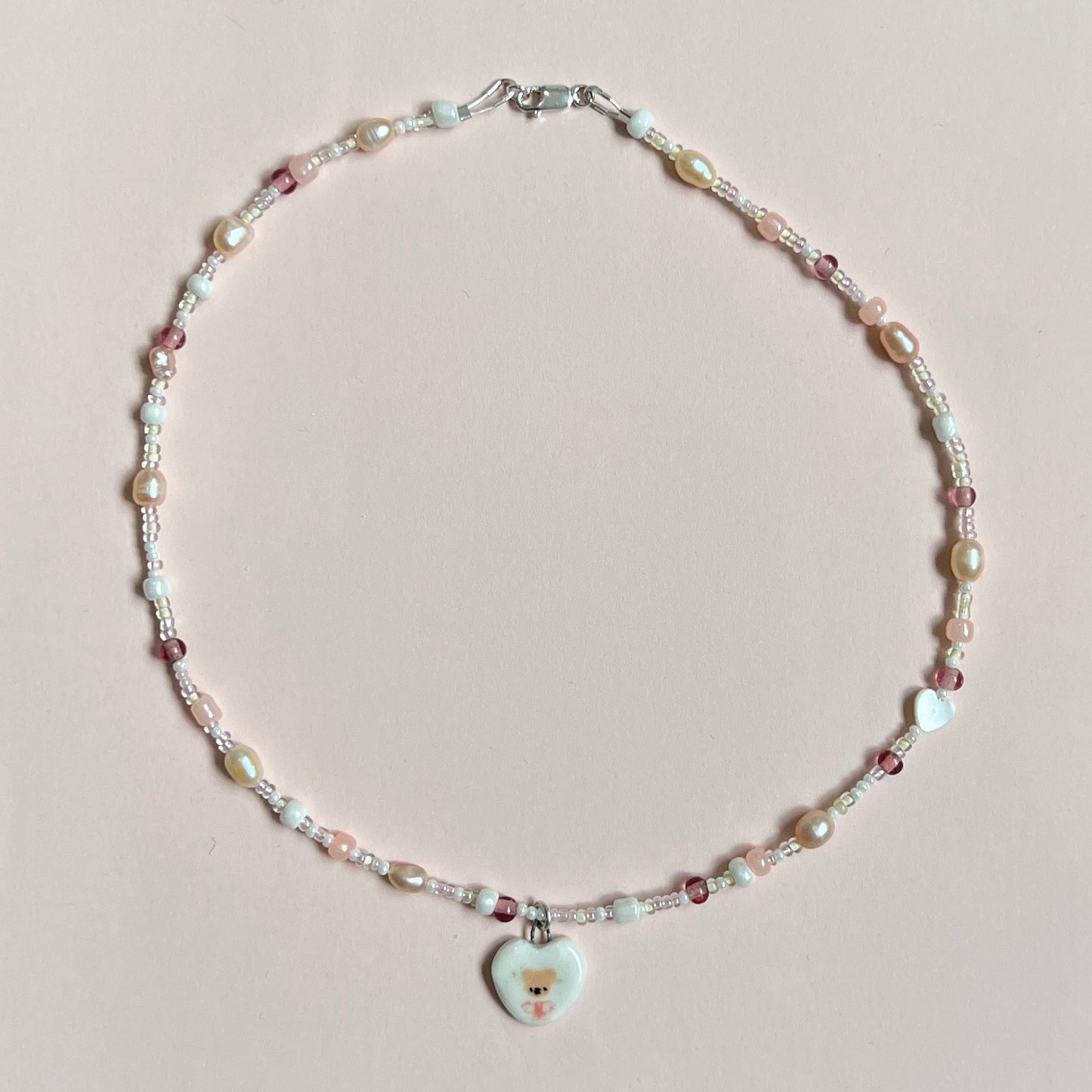 Bear and Bow Necklace