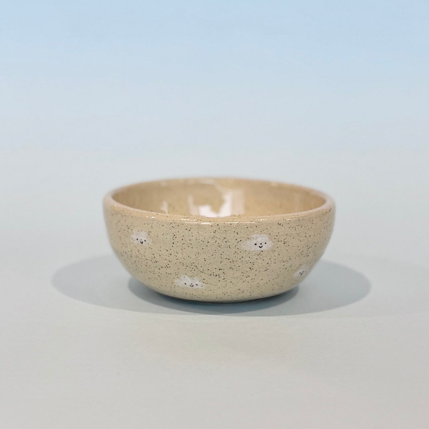 Speckled Tiny Cloud Matcha Bowl