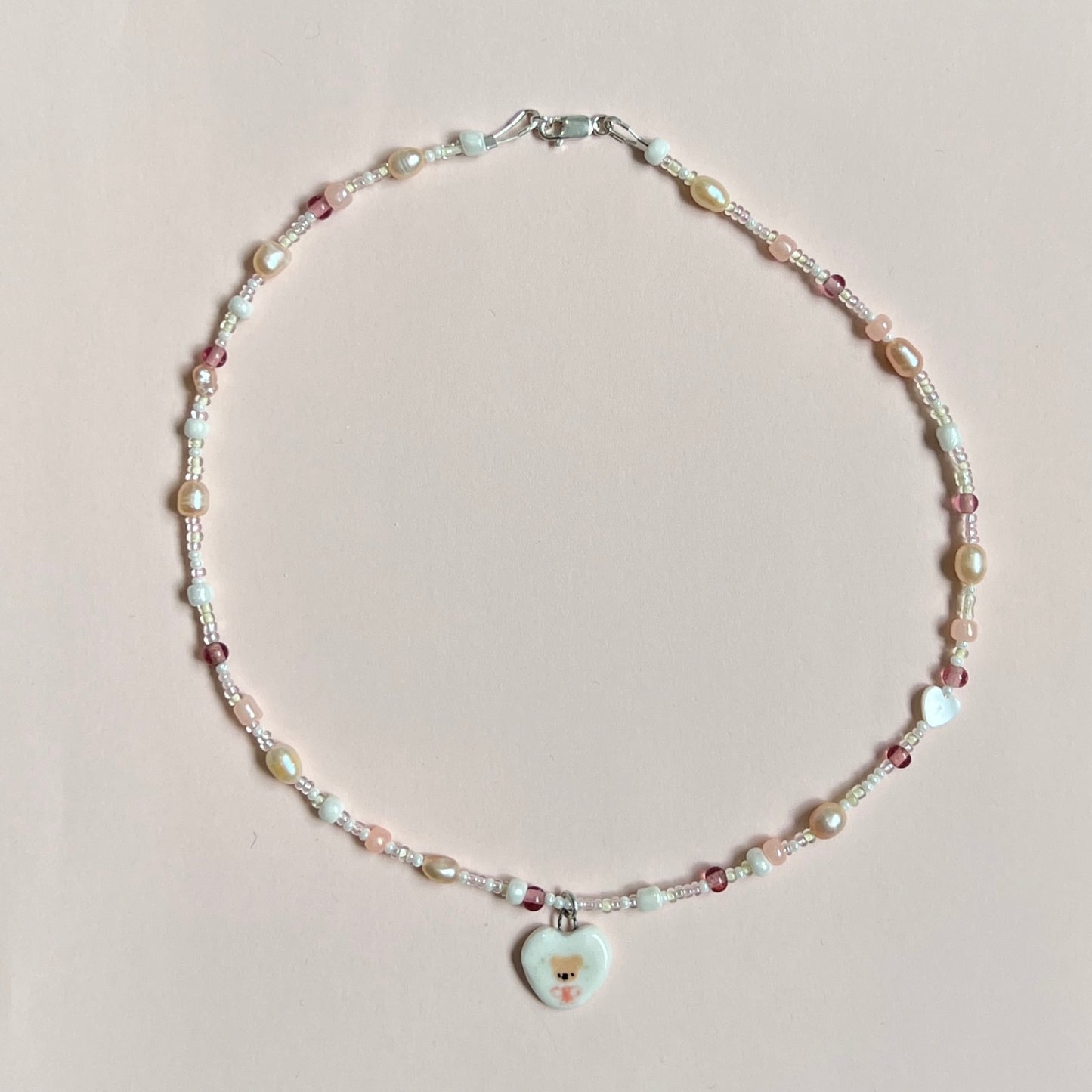 Bear and Bow Necklace
