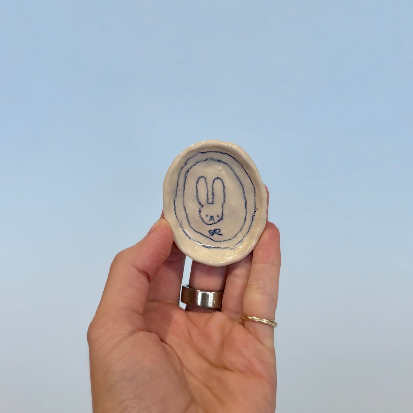Teeny Tiny Bunny Trinket Dish
