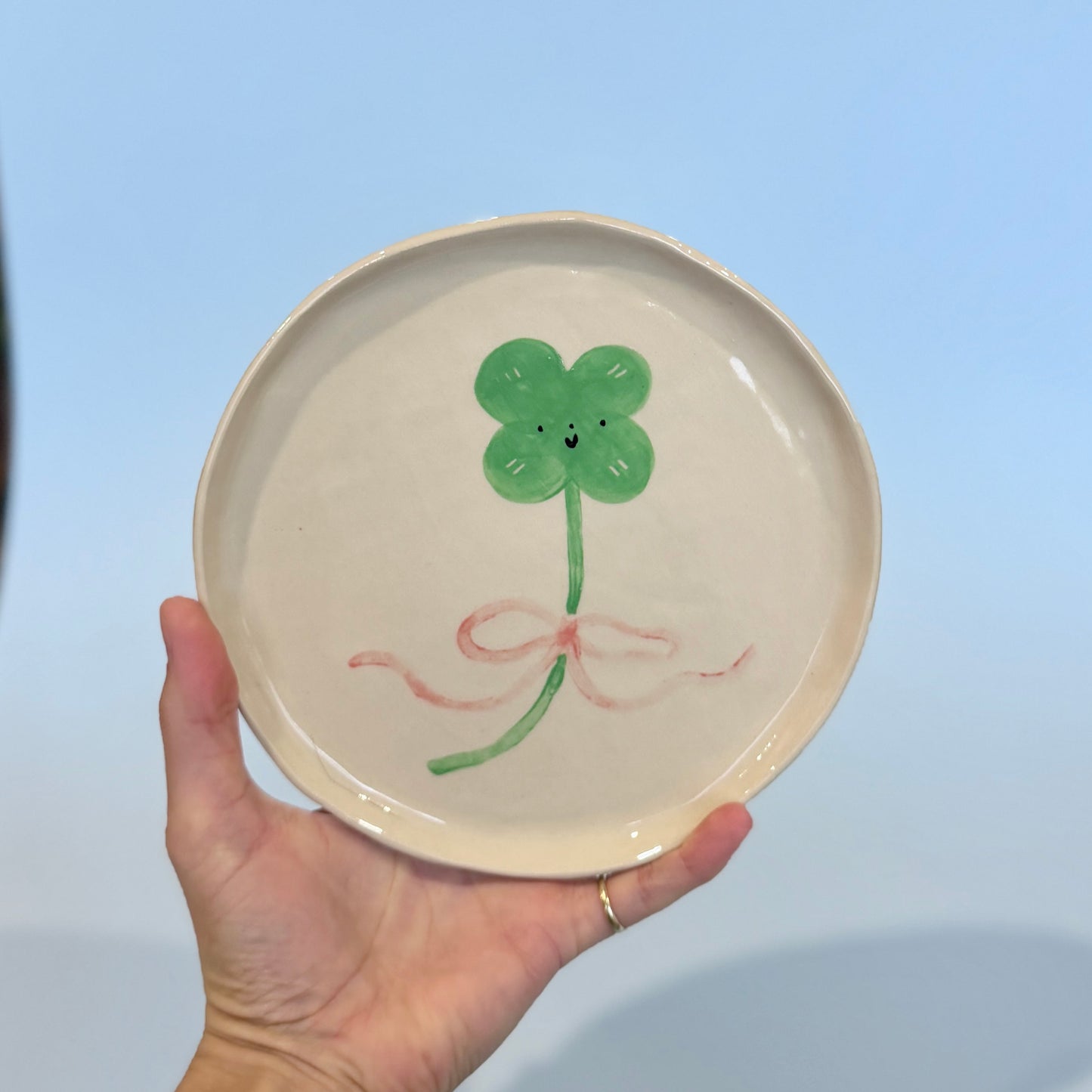 Lucky Clover Plate