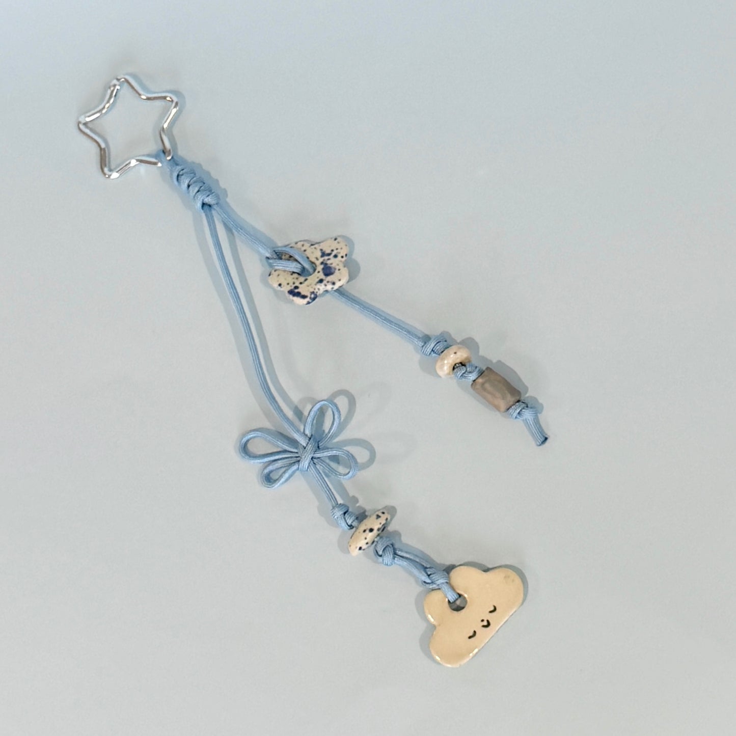 Blue Cloud Keychain